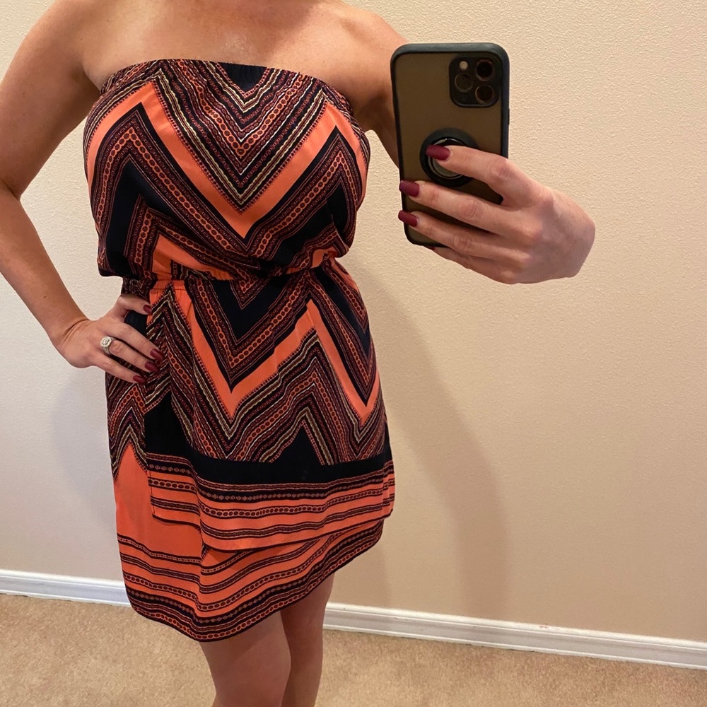 Express Strapless Dress